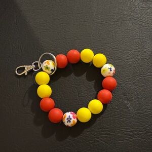 Colorful Beaded wristlet